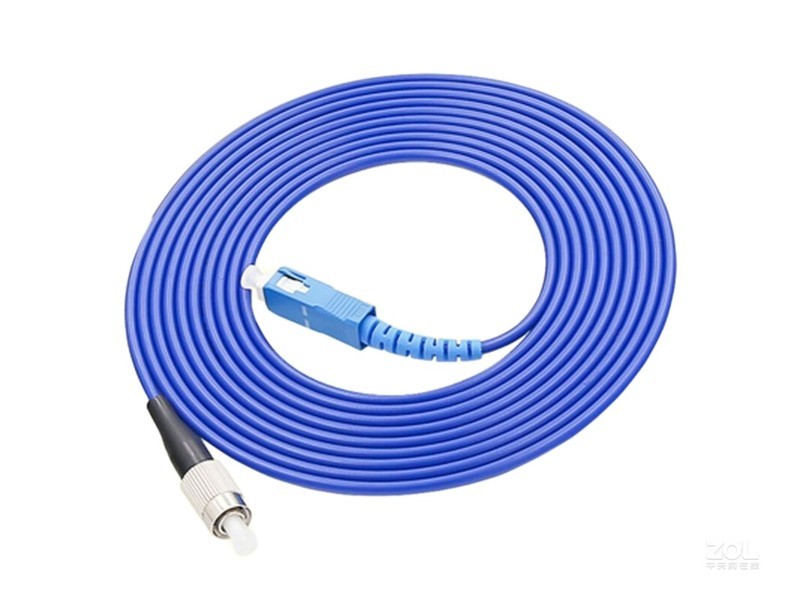 汉维FC-FC万兆铠装单模单芯光纤跳线5米评测 坚固耐用的网络连接利器